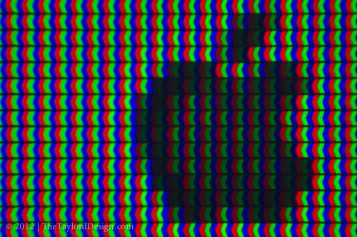 Shot of the pixels from my T.V.